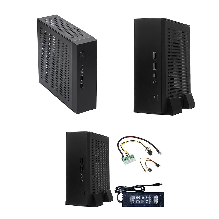 mini-ITXケースセット 120W電源付属 Amazon.co.jp: MX500 工業用ファンレス Mini-ITXケース 150W DC